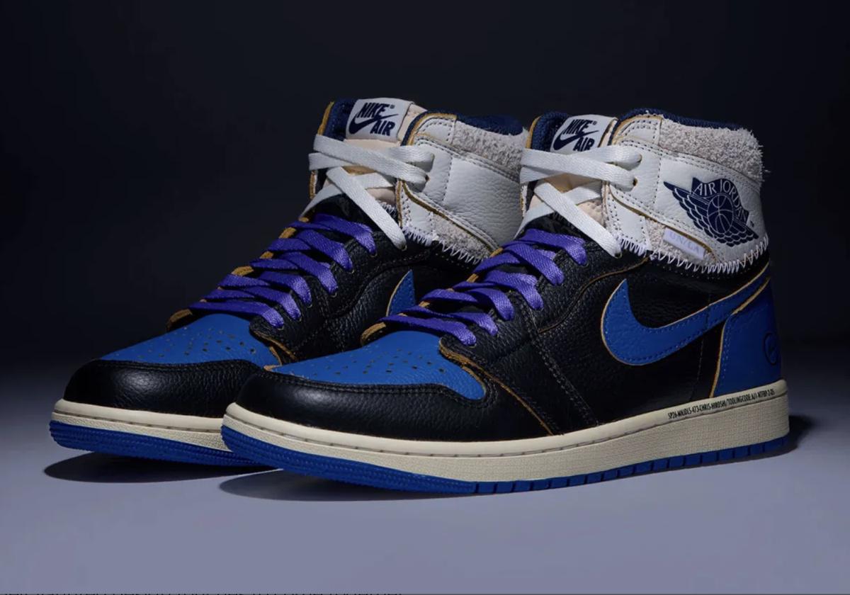 Fragment × Union × Air Jordan 1 “Black / Royal” — Quand deux héritages fusionnent Fragment × Union × Air Jordan 1 “Black / Royal” — Quand deux héritages fusionnent