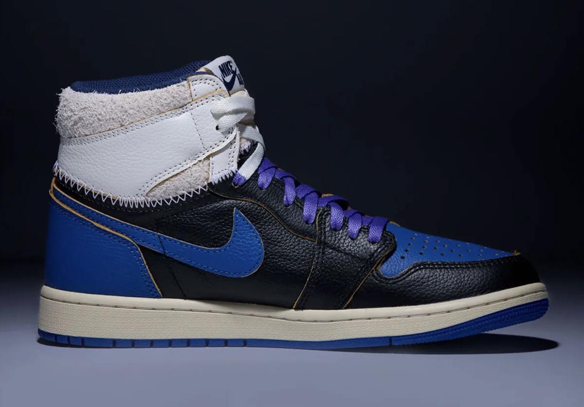 Fragment × Union × Air Jordan 1 “Black / Royal” — Quand deux héritages fusionnent