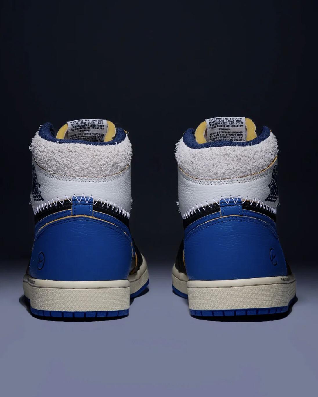 Fragment × Union × Air Jordan 1 “Black / Royal” — Quand deux héritages fusionnent Fragment × Union × Air Jordan 1 “Black / Royal” — Quand deux héritages fusionnent