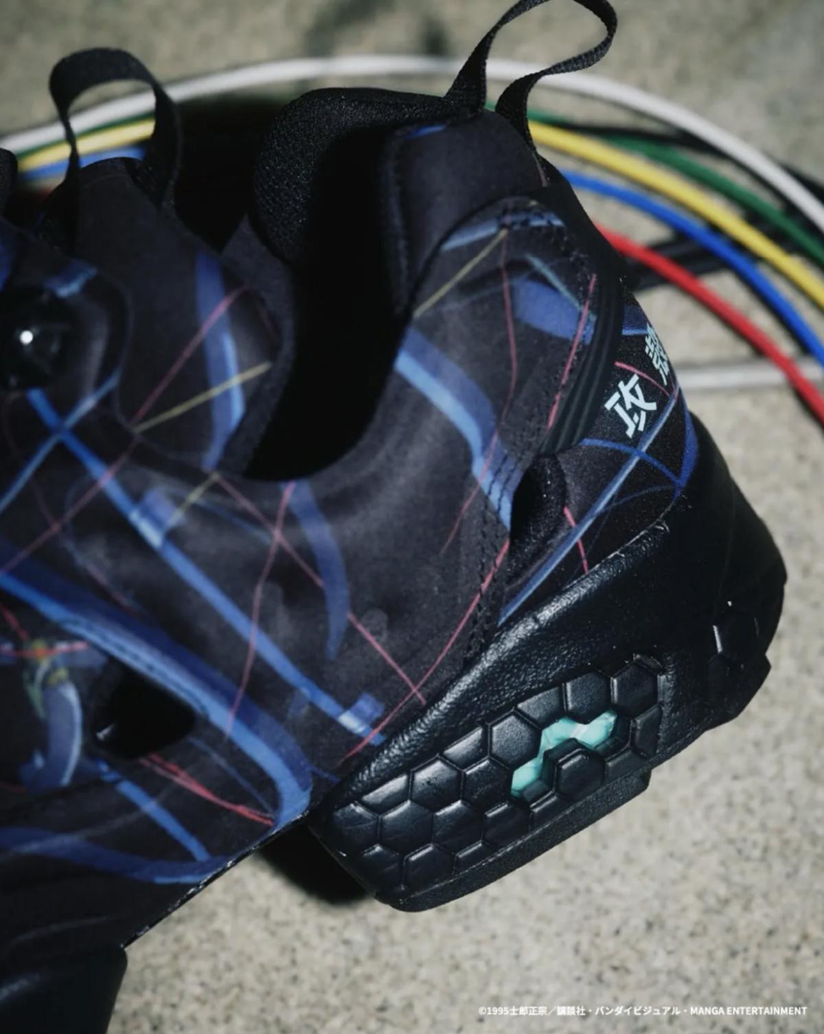 Ghost in the Shell × atmos × Reebok Instapump Fury — Le cyberpunk devient matière