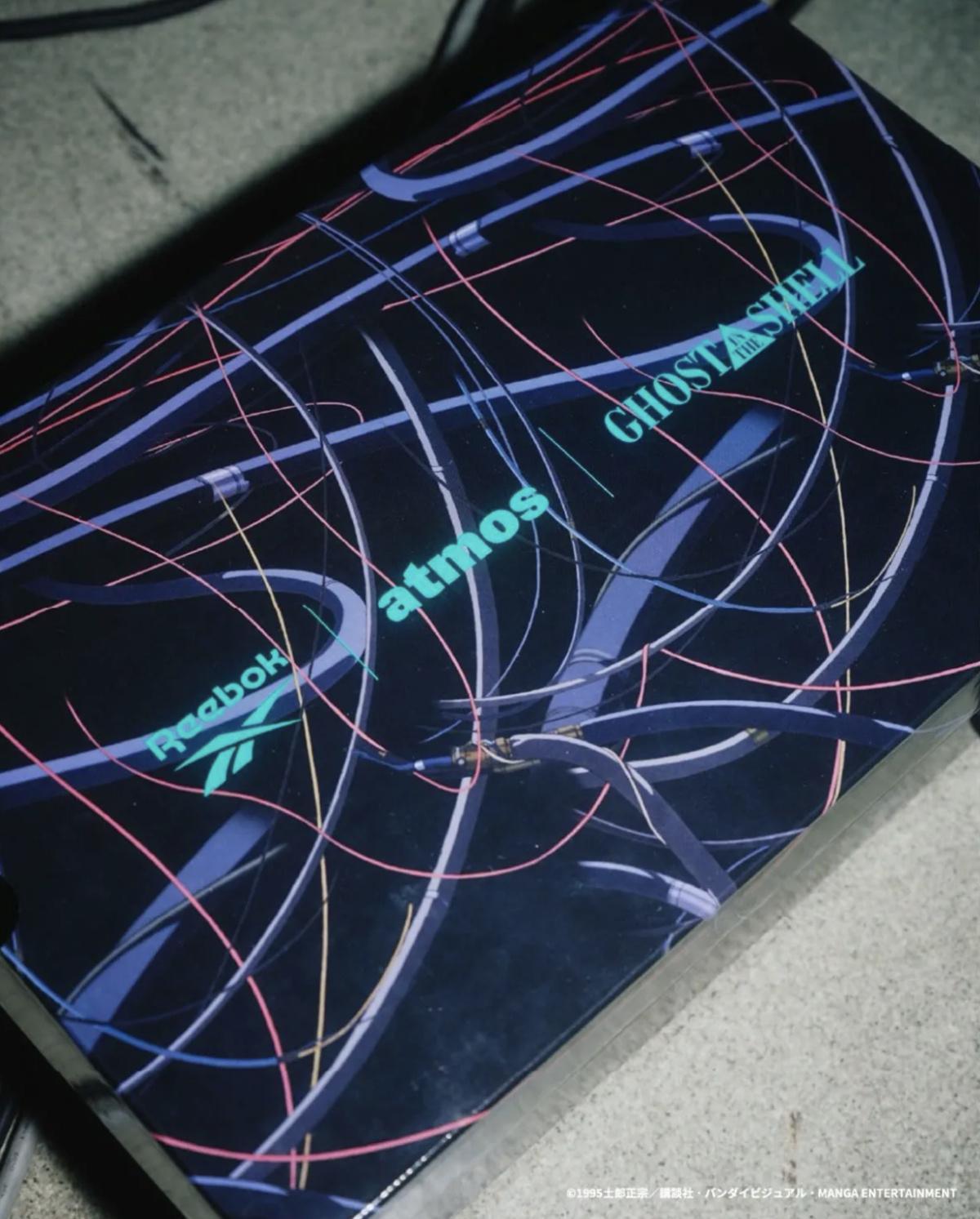 Ghost in the Shell × atmos × Reebok Instapump Fury — Le cyberpunk devient matière