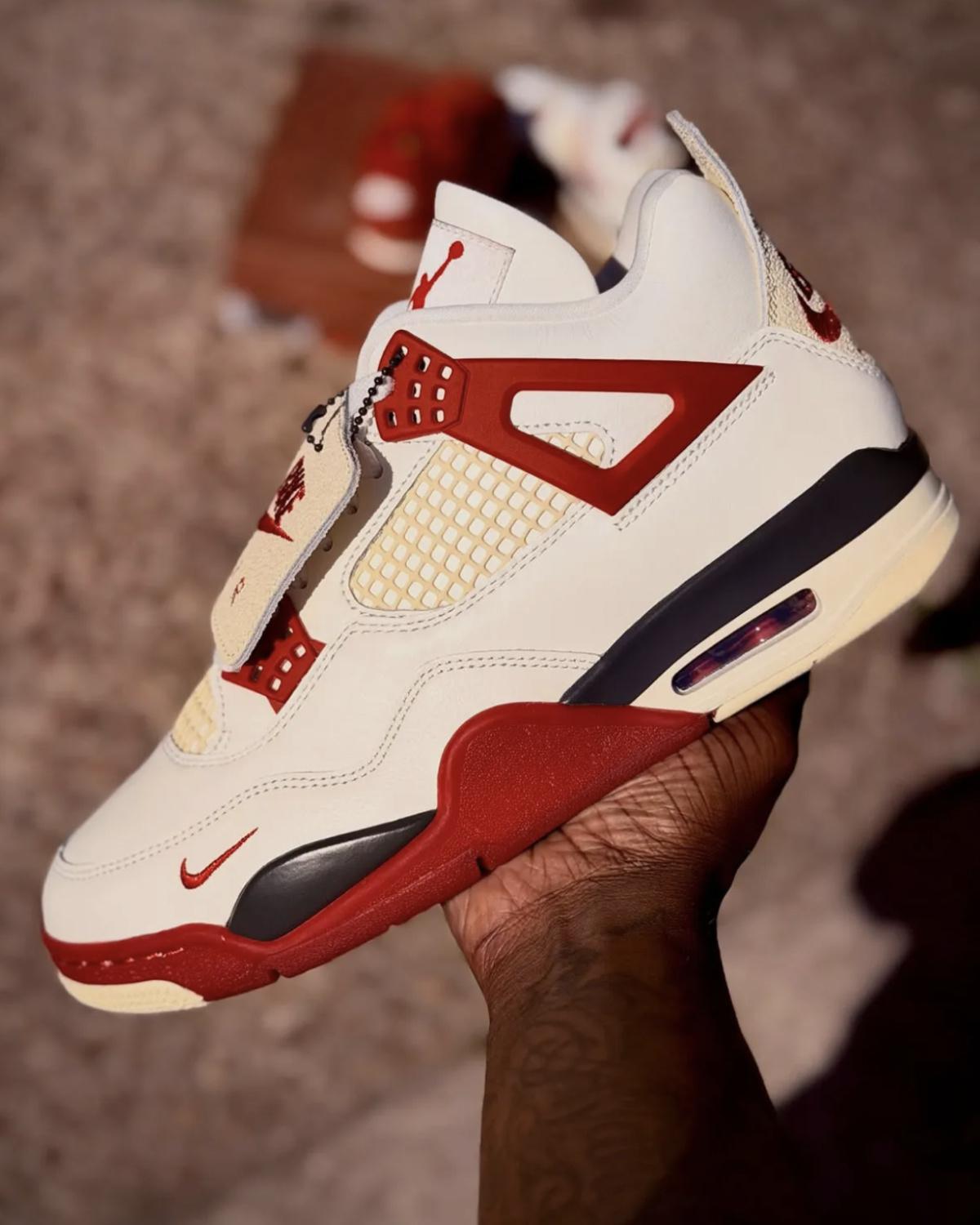 Nigel Sylvester × Air Jordan 4 “Brick After Brick” — Le chapitre de la constance Nigel Sylvester × Air Jordan 4 “Brick After Brick” — Le chapitre de la constance