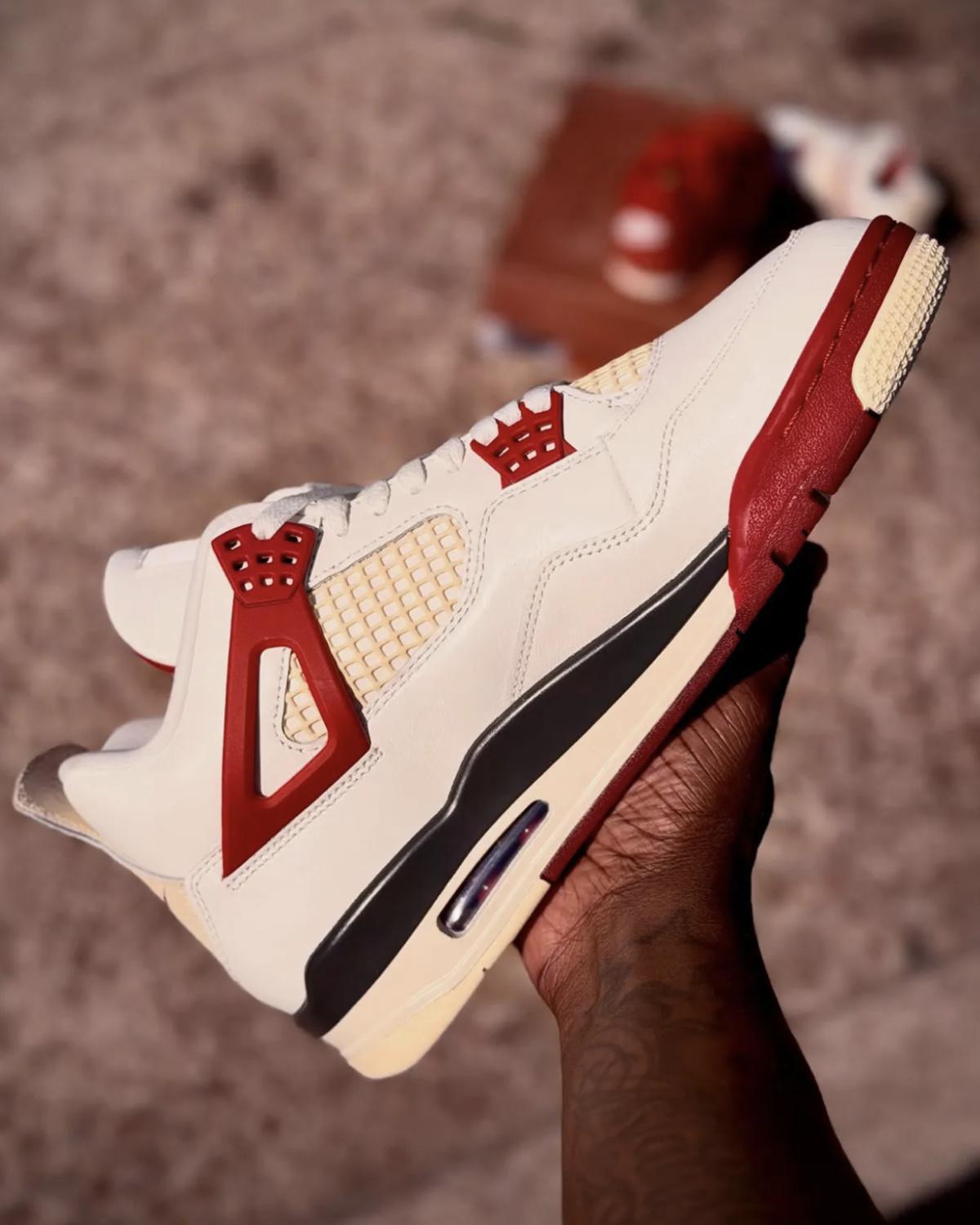 Nigel Sylvester × Air Jordan 4 “Brick After Brick” — Le chapitre de la constance Nigel Sylvester × Air Jordan 4 “Brick After Brick” — Le chapitre de la constance