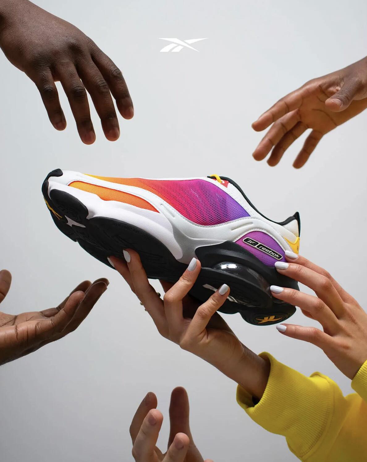 Brain Child × Reebok DMX Series 3000 “Red Nebula” — Une première entrée, déjà radicale