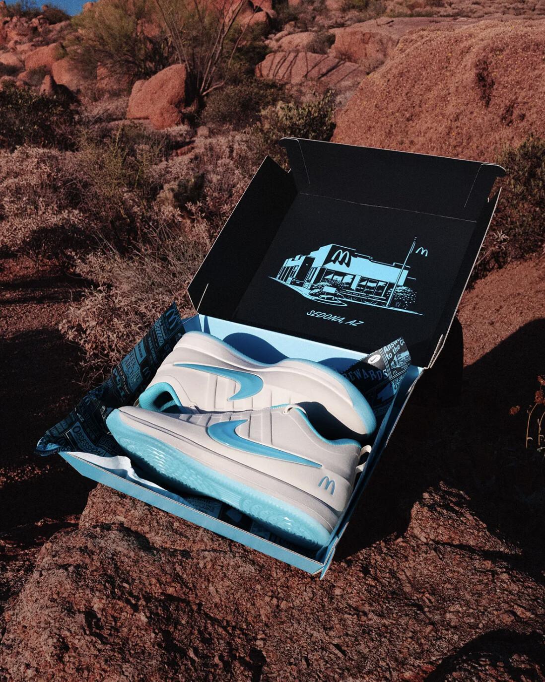 McDonald’s × Nike Book 2 “Sedona” — Transformer un fast-food en symbole local McDonald’s × Nike Book 2 “Sedona” — Transformer un fast-food en symbole local