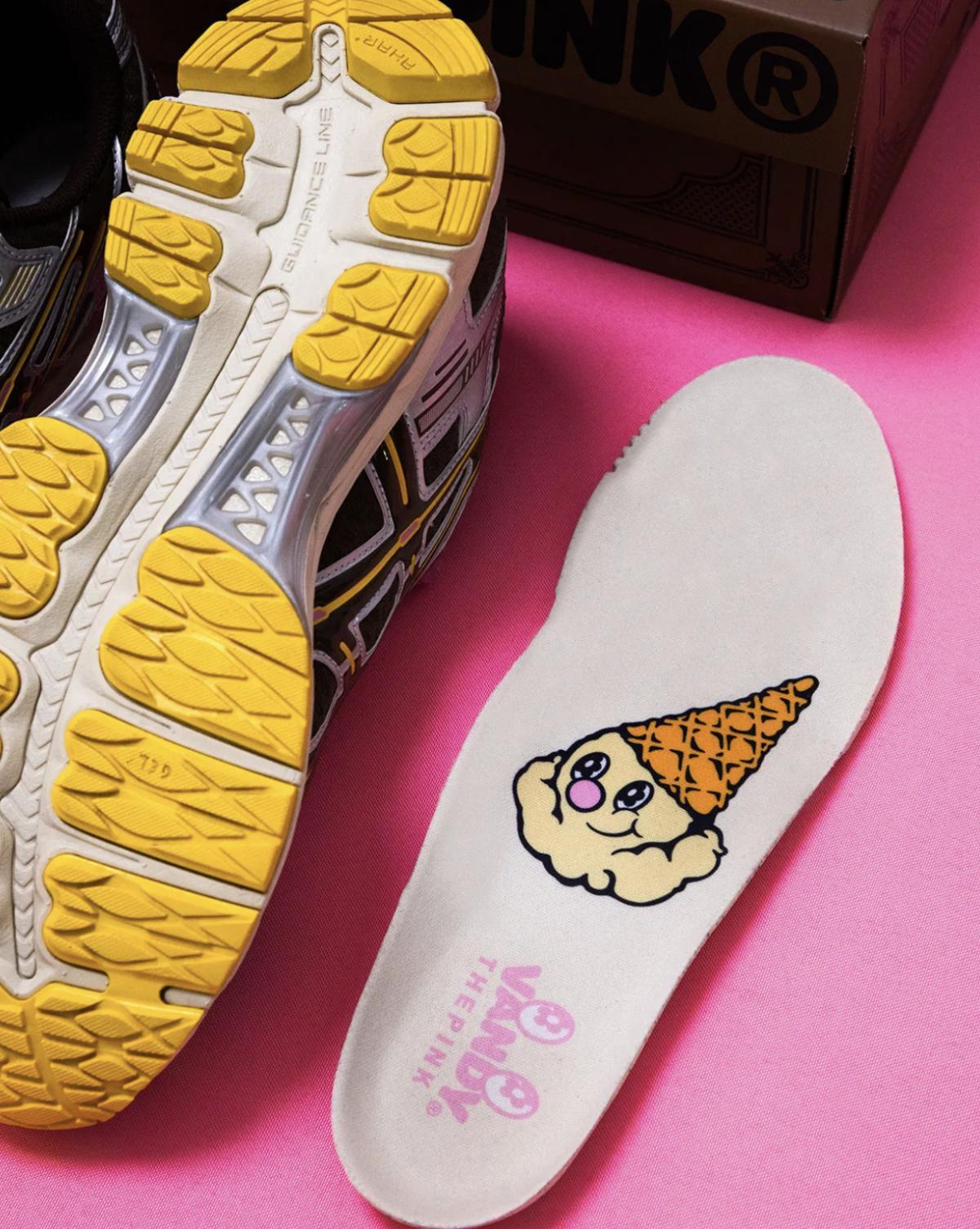 VANDYTHEPINK × ASICS GEL-Kayano 12.1 — Quand la gourmandise devient un langage créatif