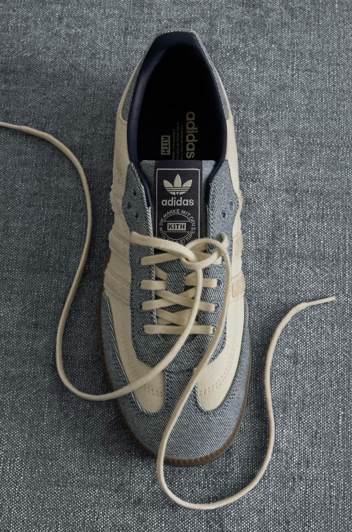 Kith habille la Samba de denim Kith habille la Samba de denim