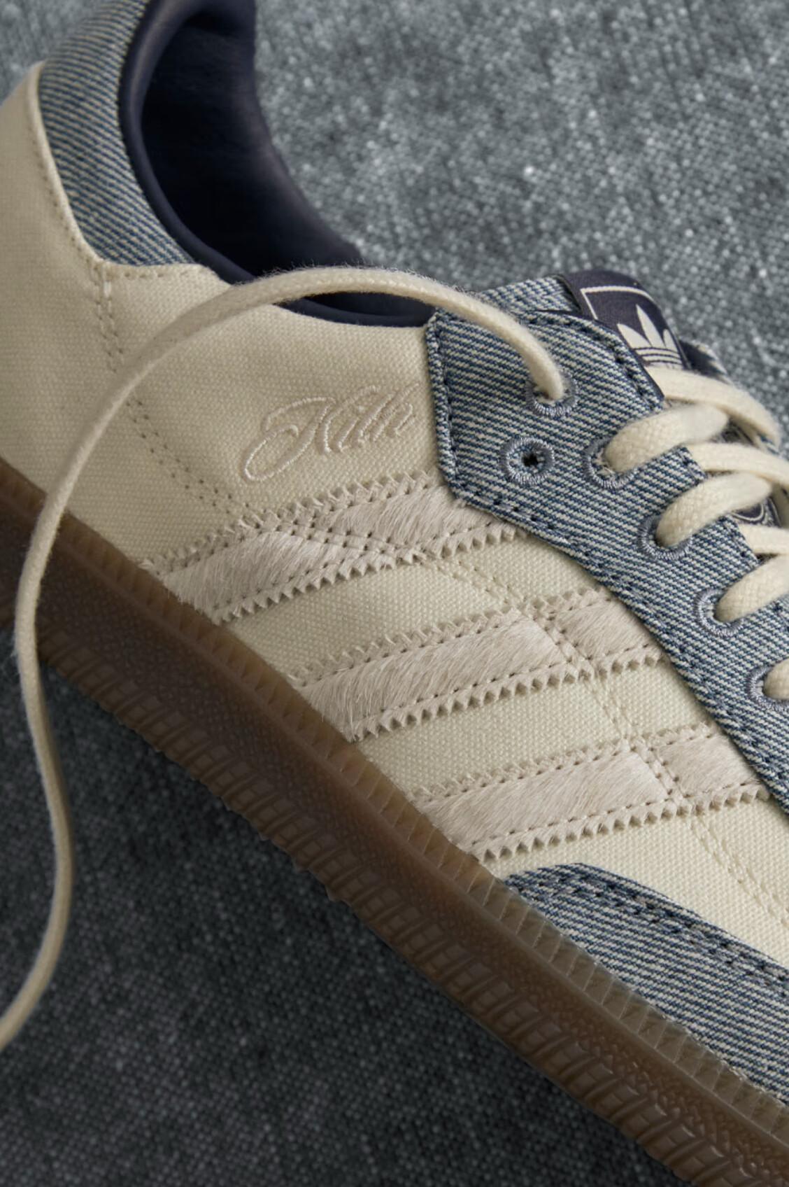 Kith habille la Samba de denim Kith habille la Samba de denim