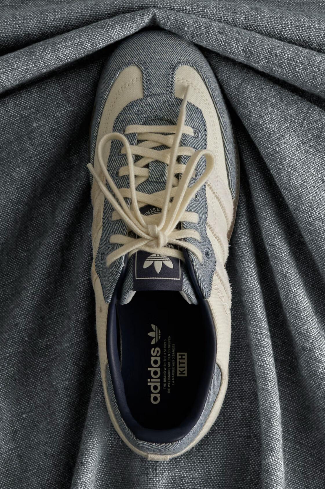 Kith habille la Samba de denim