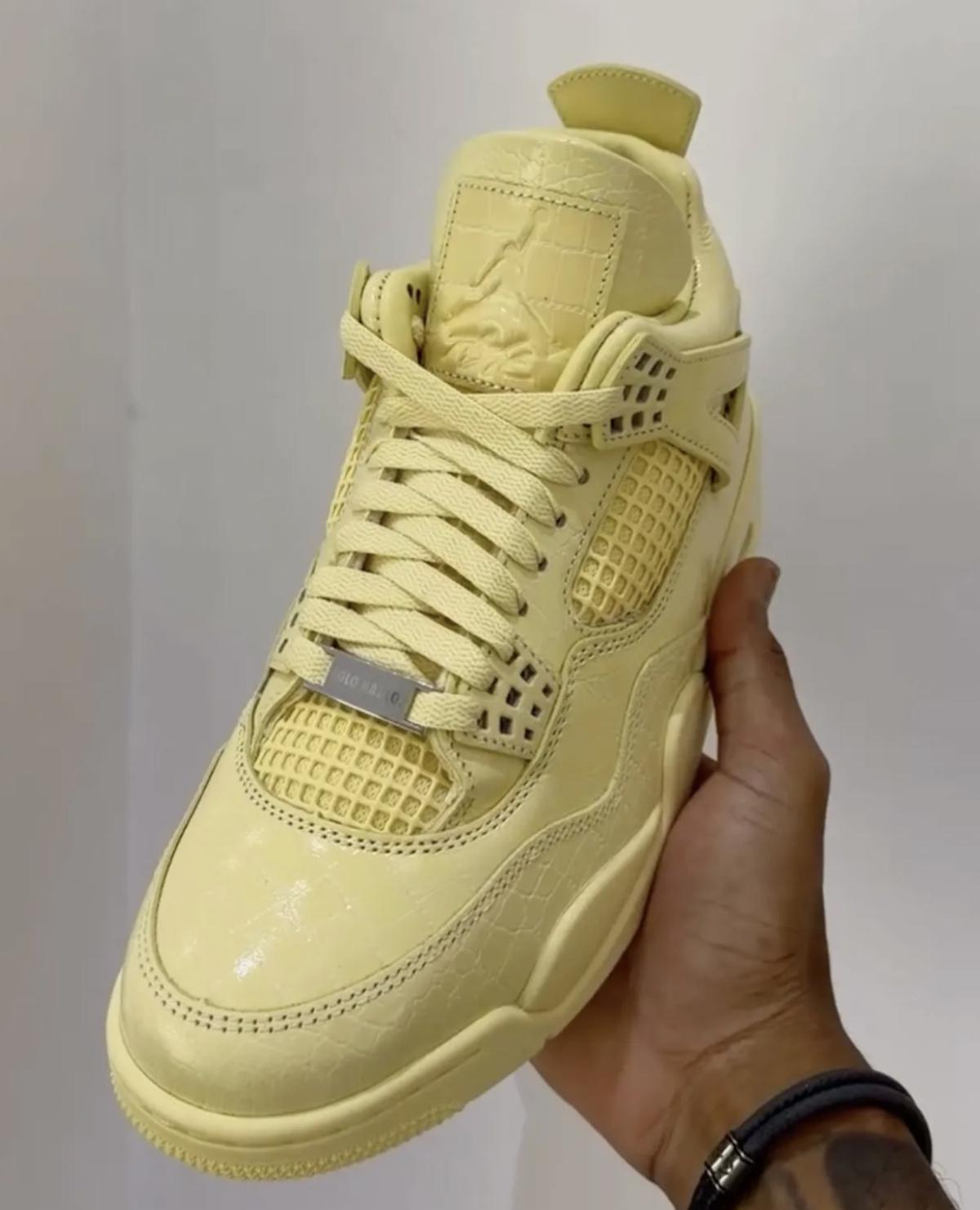  Après la 1, la 2 et la 3, J Balvin s’attaque à la Jordan 4