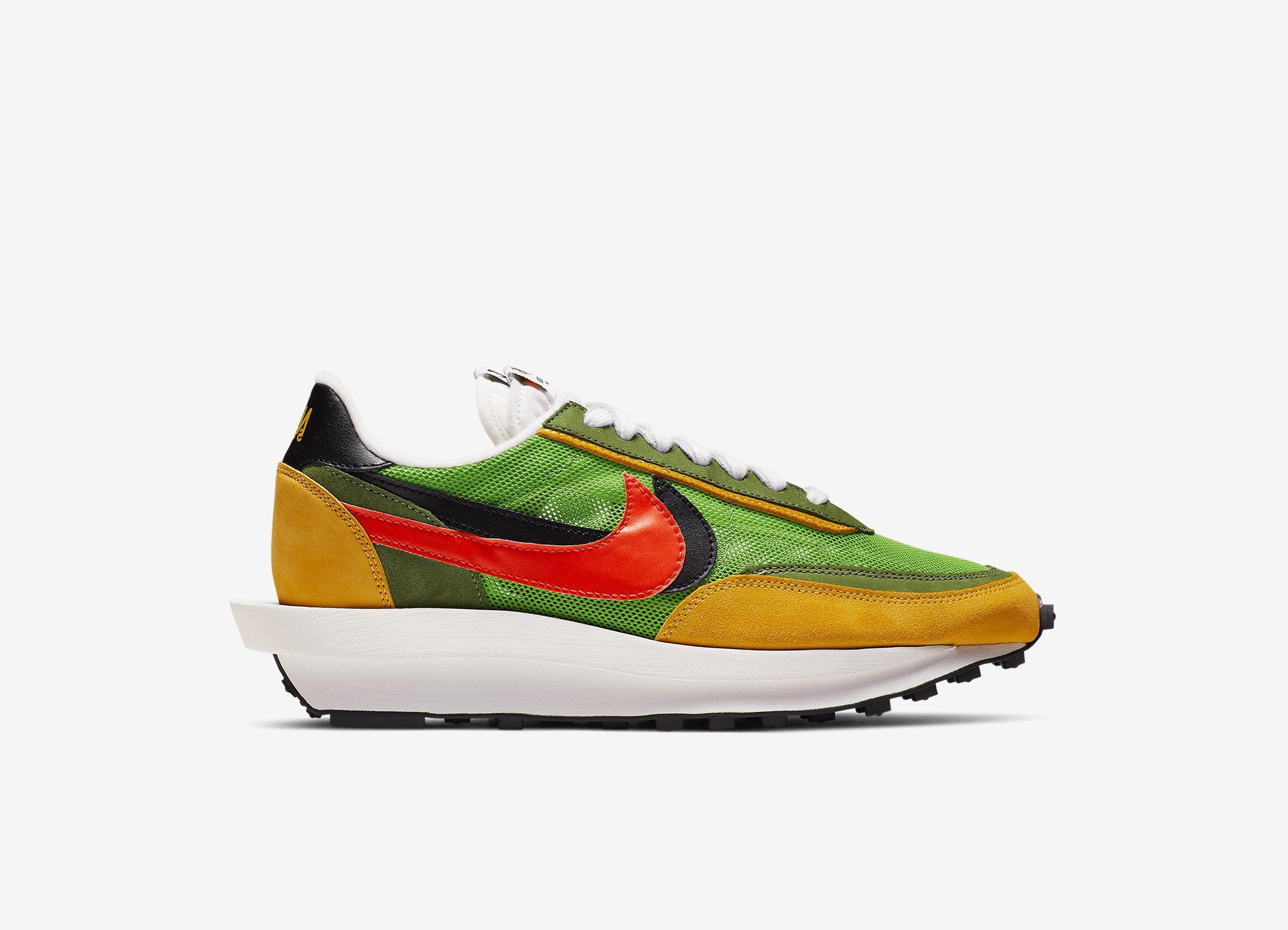NIKE LD Waffle x Sacai Green
