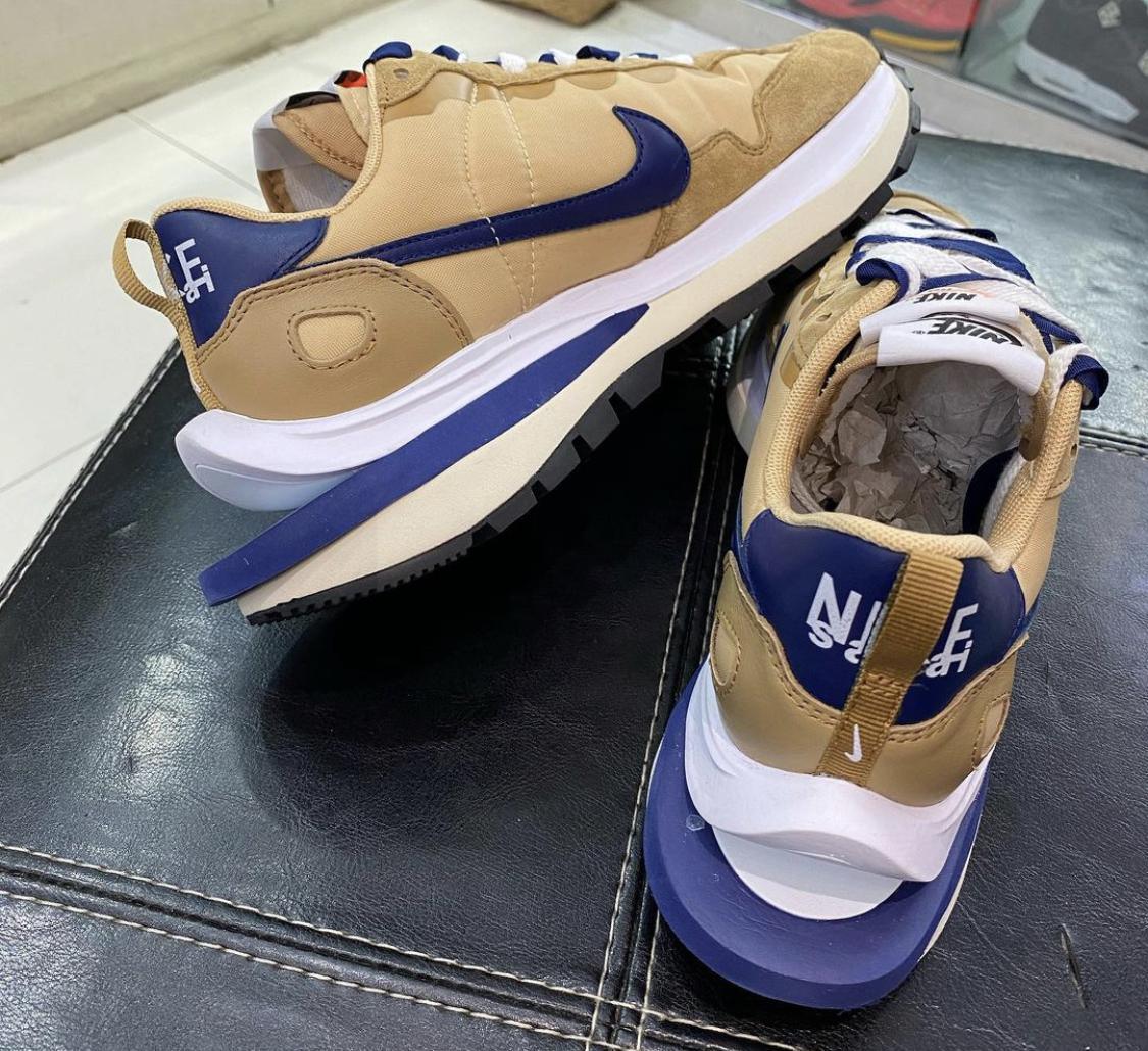 nike sacai vaporwaffle sesame stockx