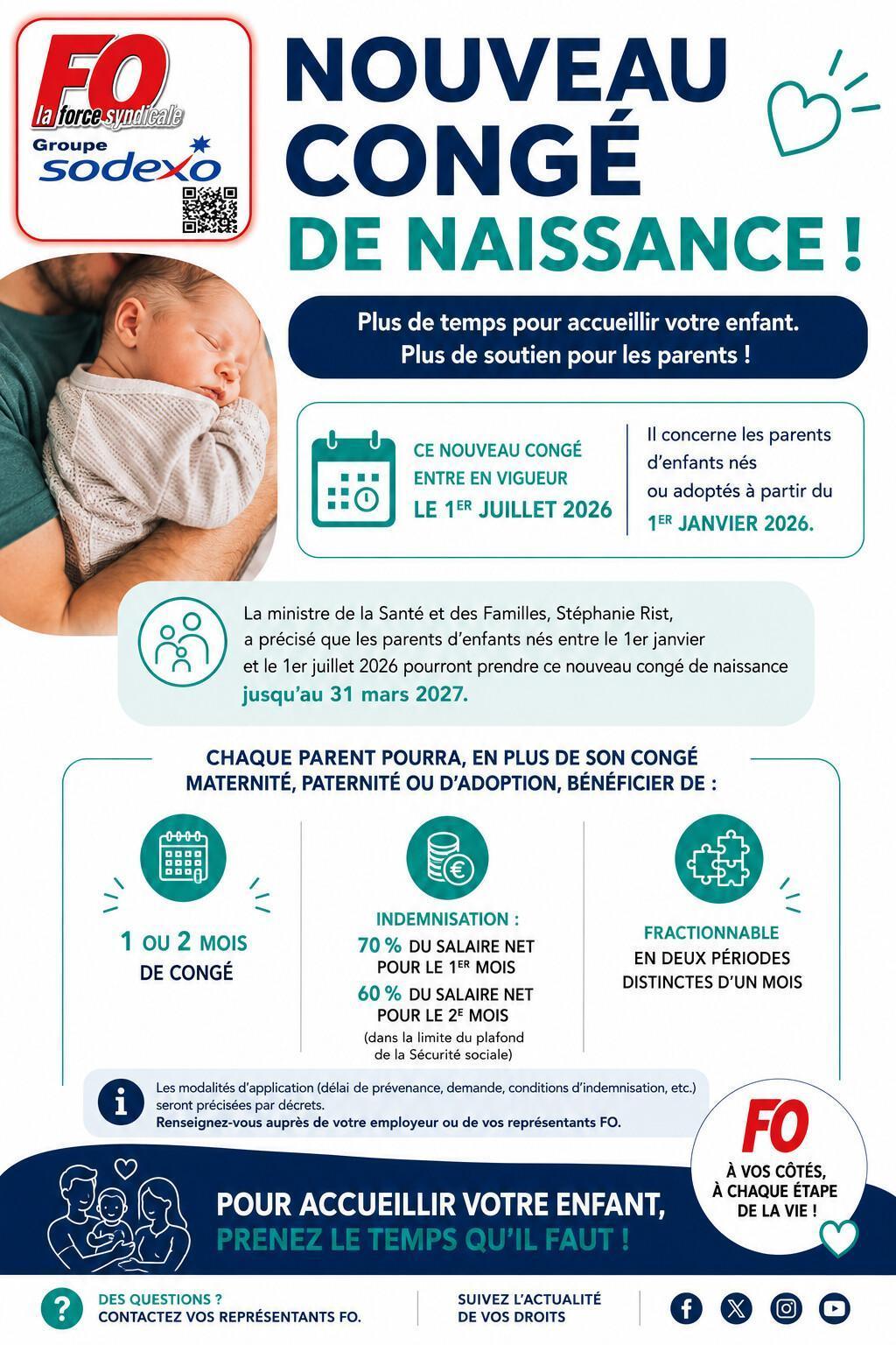 Flash Congé Naissance