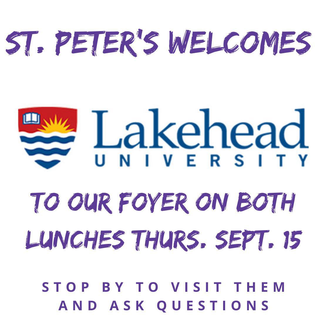 York and Lakehead University Foyer Visits