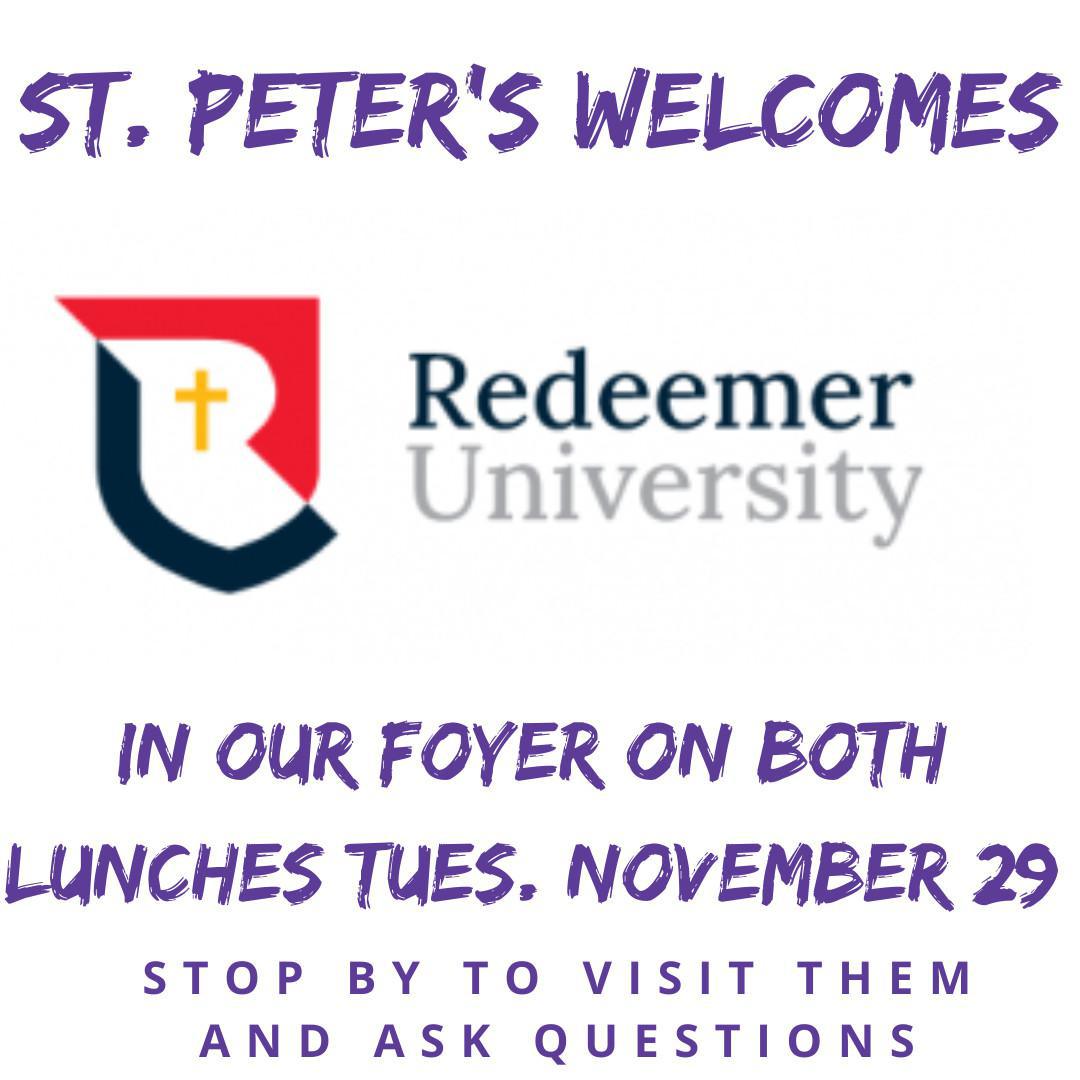 Upcoming College / University Foyer Visits