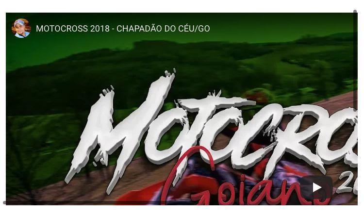MOTOCROSS 2018 - CHAPADÃO DO CÉU/GO