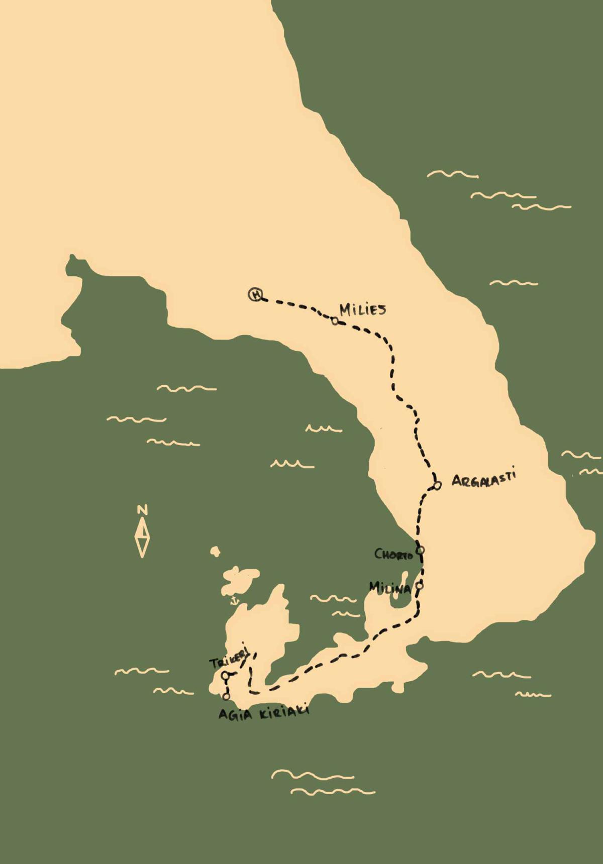 Trip to Trikeri Trip to Trikeri