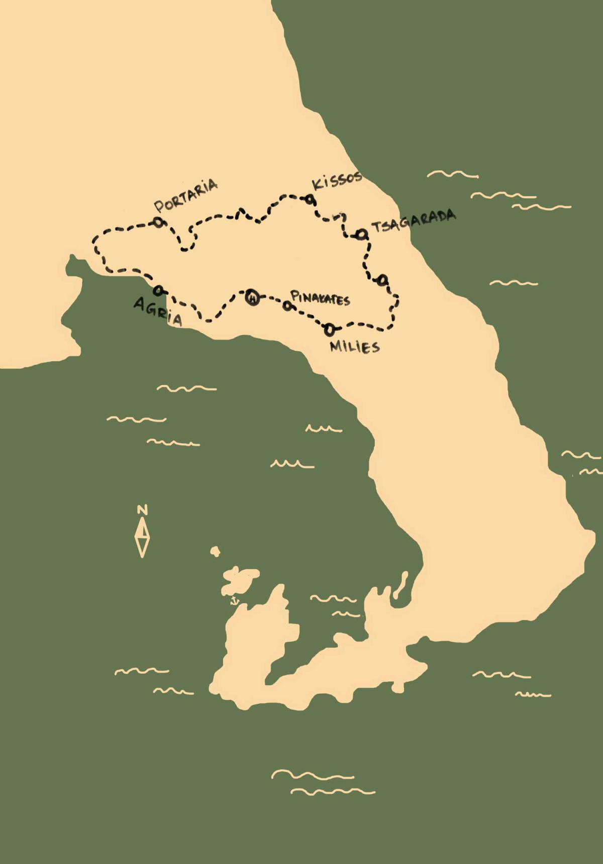 Round Trip of Mount Pelion Round Trip of Mount Pelion