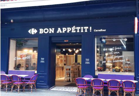 Bon Appétit, la nouvelle incursion de Carrefour dans la restauration rapide