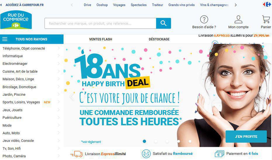 Carrefour a reçu une offre ferme de Shopinvest pour le rachat de Rue du Commerce Carrefour a reçu une offre ferme de Shopinvest pour le rachat de Rue du Commerce