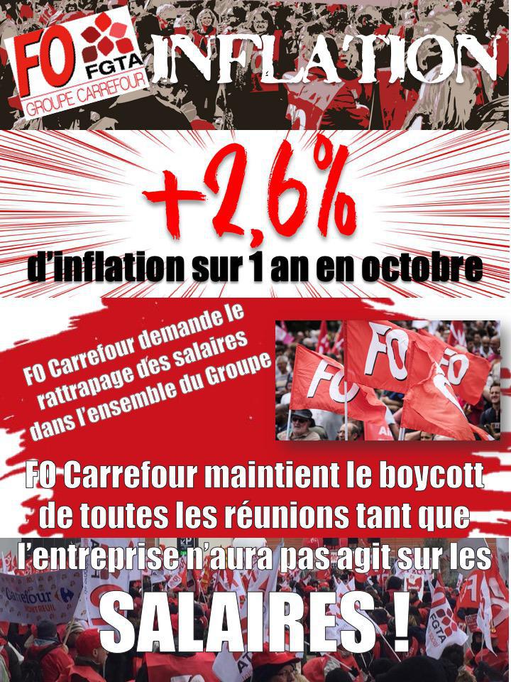 FO Carrefour maintient le boycott des réunions