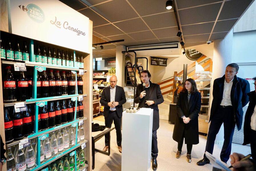 Carrefour démocratise la consigne pour réemploi Carrefour démocratise la consigne pour réemploi