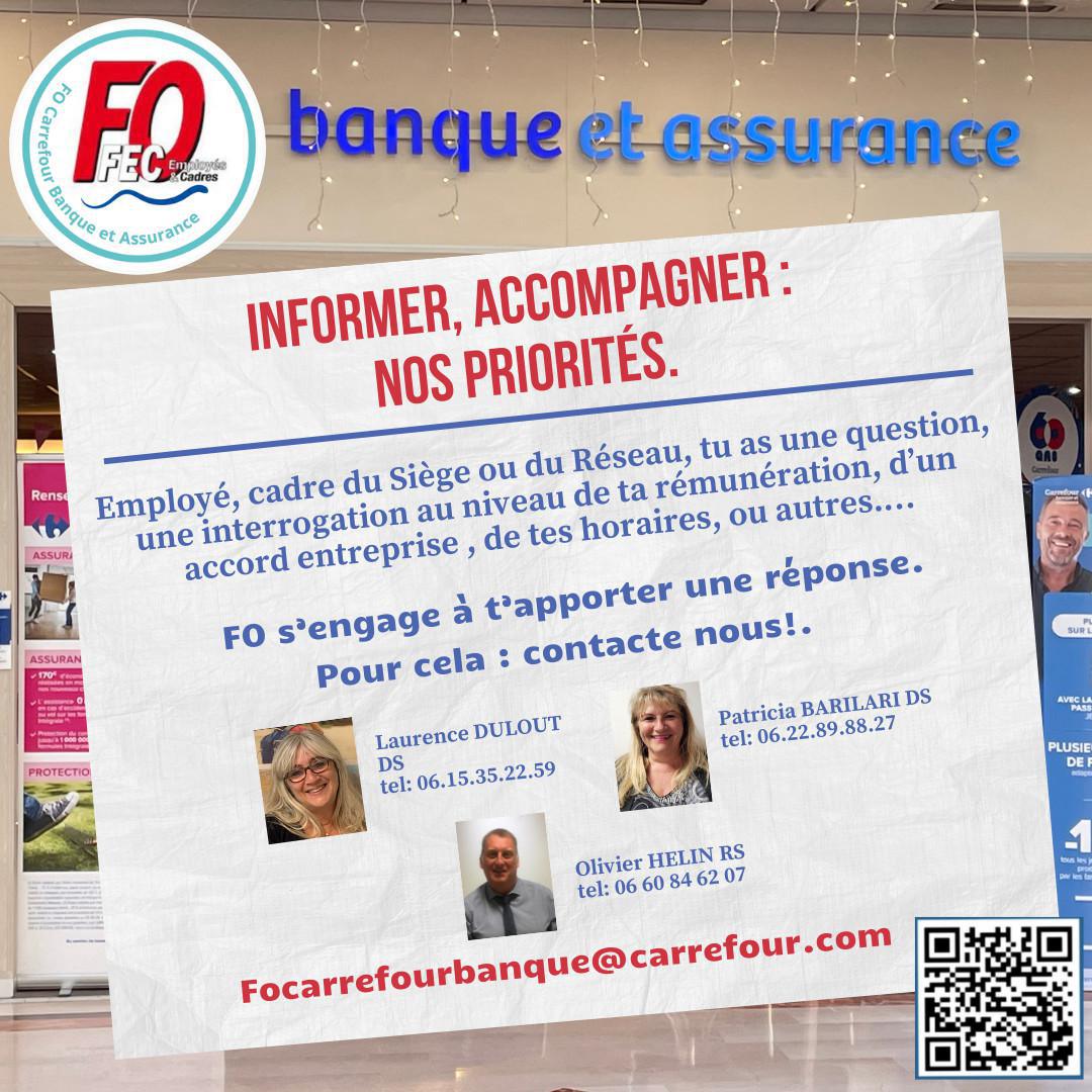 Informer, Accompagner : Nos priorités 