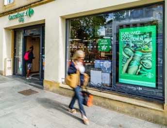 Carrefour et JCDecaux diffusent des pubs ultra-ciblées en proxi Carrefour et JCDecaux diffusent des pubs ultra-ciblées en proxi