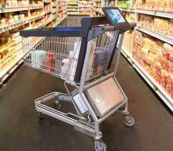 Colruyt teste un chariot intelligent Colruyt teste un chariot intelligent