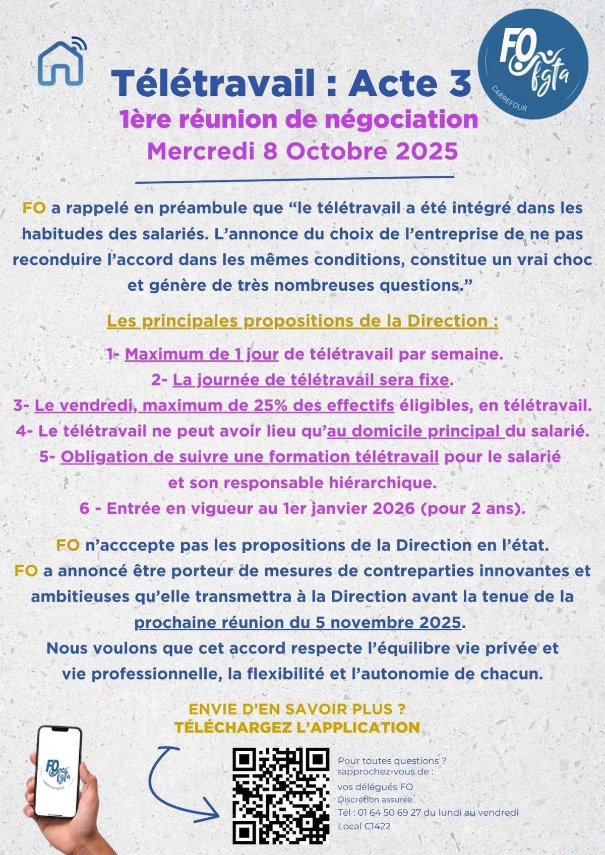 Télétravail: Acte 3!