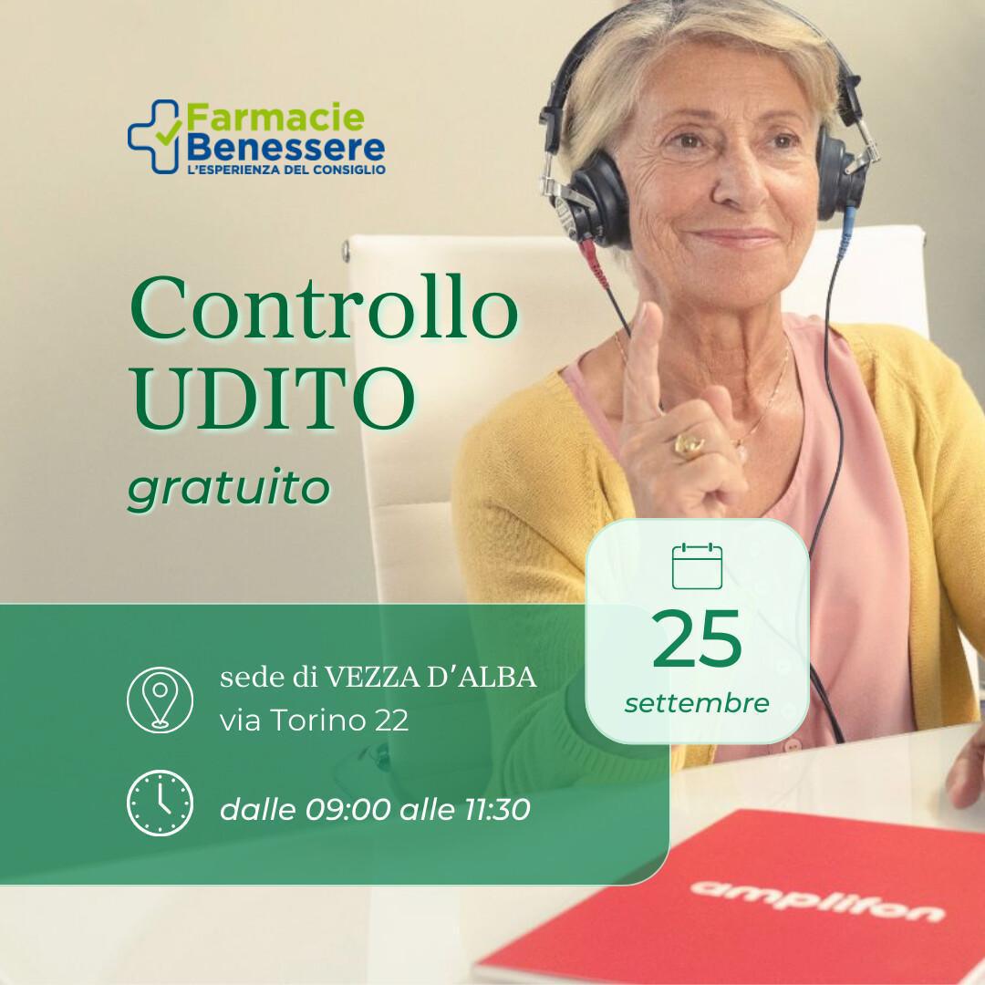 Analisi gratuita dell'udito