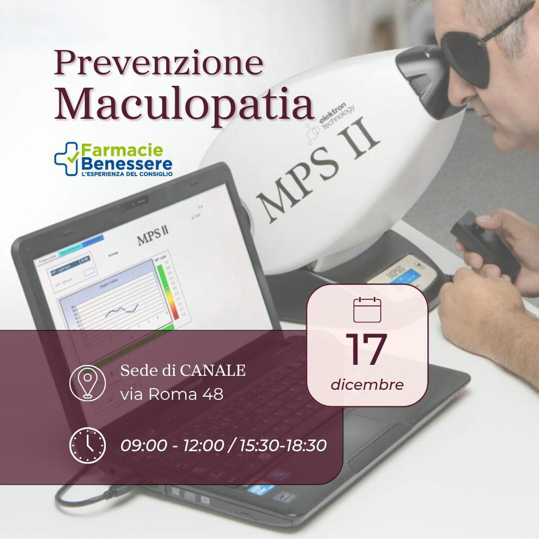 Prevenzione Maculopatia Prevenzione Maculopatia