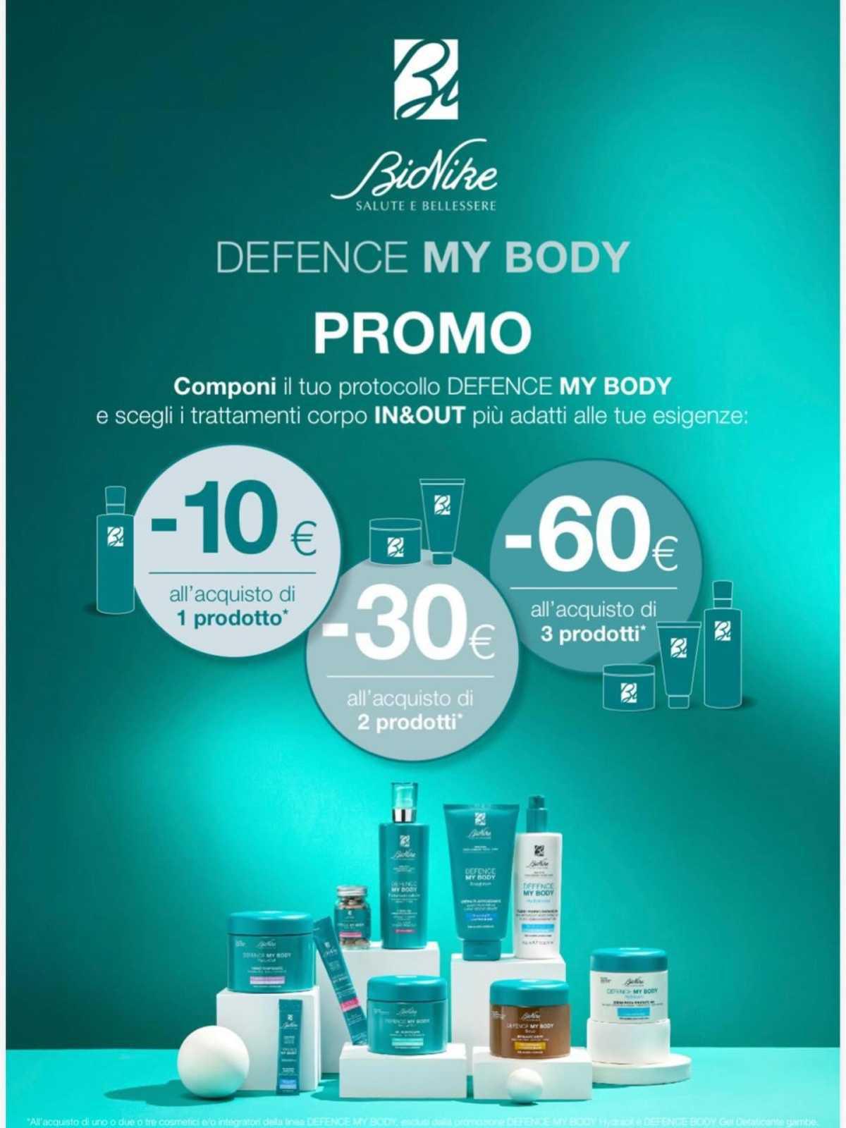 Promo BioNike Defence My Body Promo BioNike Defence My Body