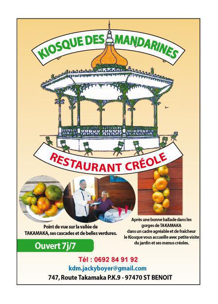 Restaurant Kiosque des Mandarines Restaurant Kiosque des Mandarines