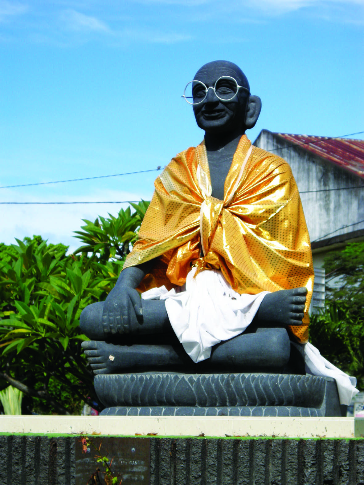 Statue du Mahatma Gandhi