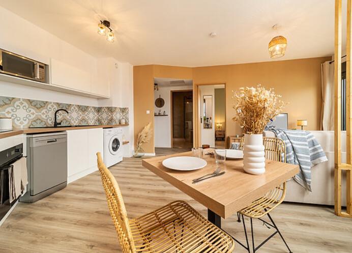 T2 vue panoramique - Le Patio T2 vue panoramique - Le Patio