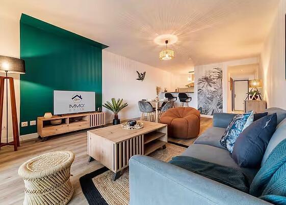 Appartement Spacieux Avec Vue sur Le Tampon