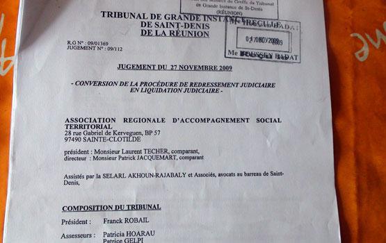 Liquidation Judiciaire De L Arast Les Attendus Du Tgi