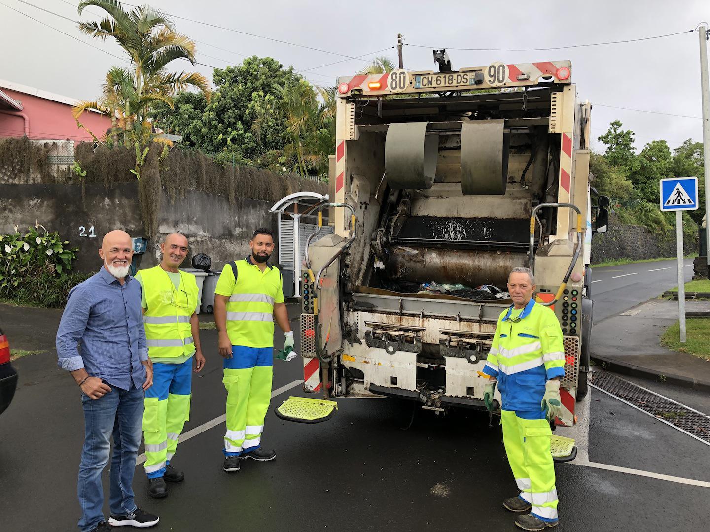 La Collecte Des Dechets Se Poursuit Sur La Cinor