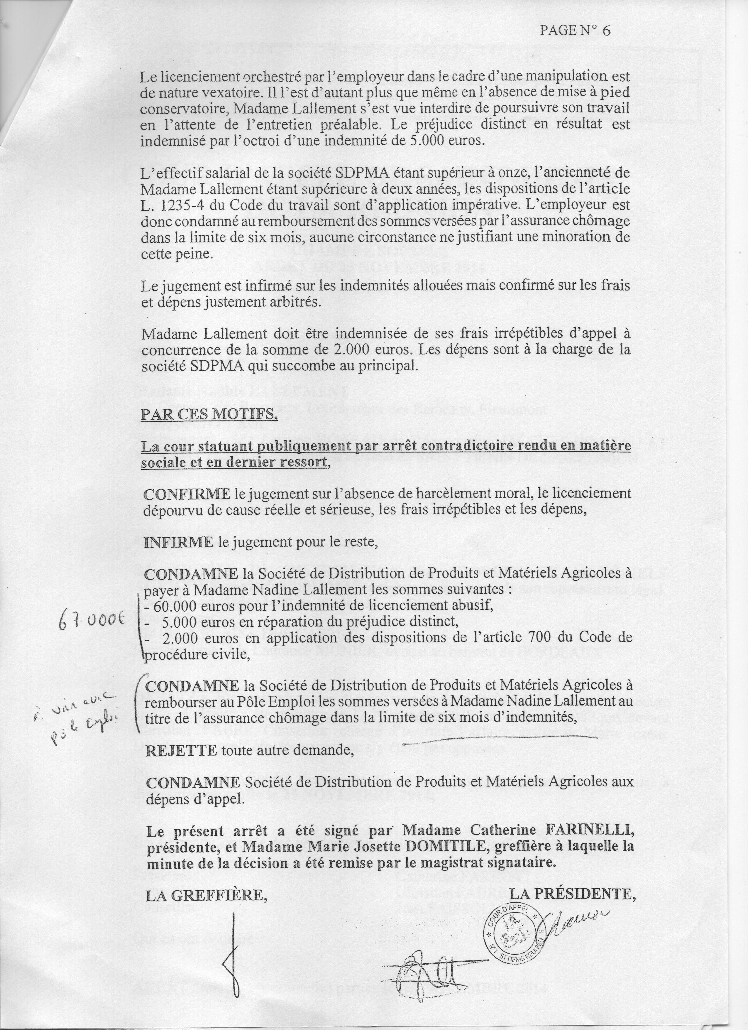 Fermes Et Jardins Condamne A 67 000 Pour Licenciement Sans