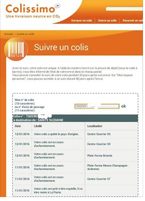 Colissimo Bouger Avec La Poste Et Ben Visiblement Pas A