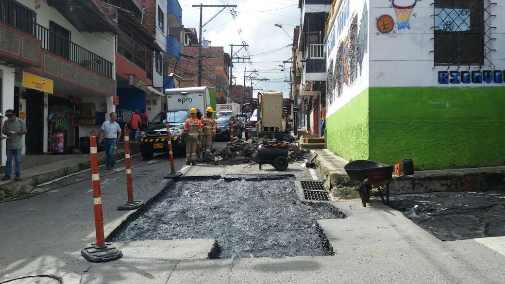 PARCHEO DE HUECOS POR ALGUNOS SITIOS DE SAN ANTONIO DE PRADO