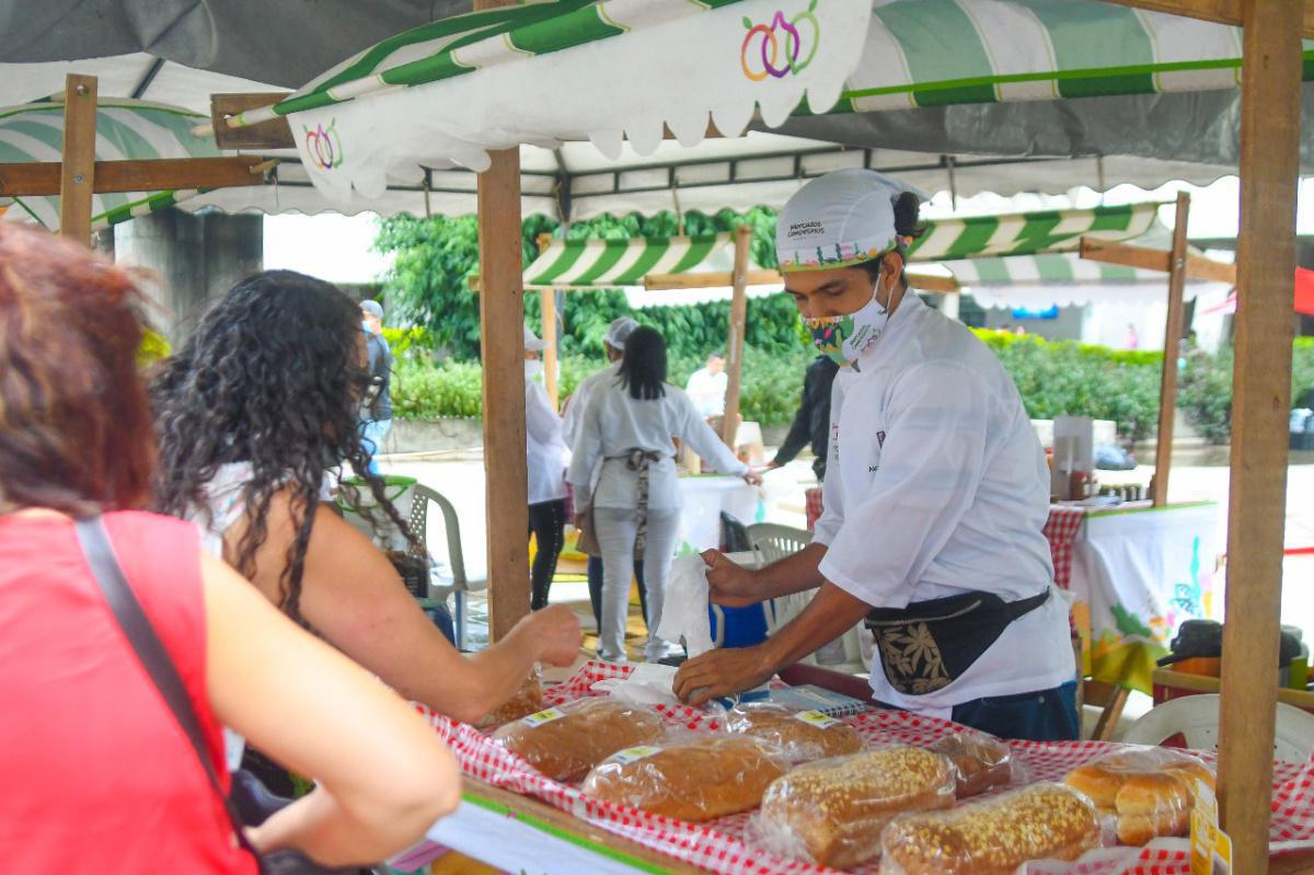 Gracias a Mercados Campesinos, los productores rurales de Medellín lograron ventas por más de $450 millones en el primer trimestre de 2022