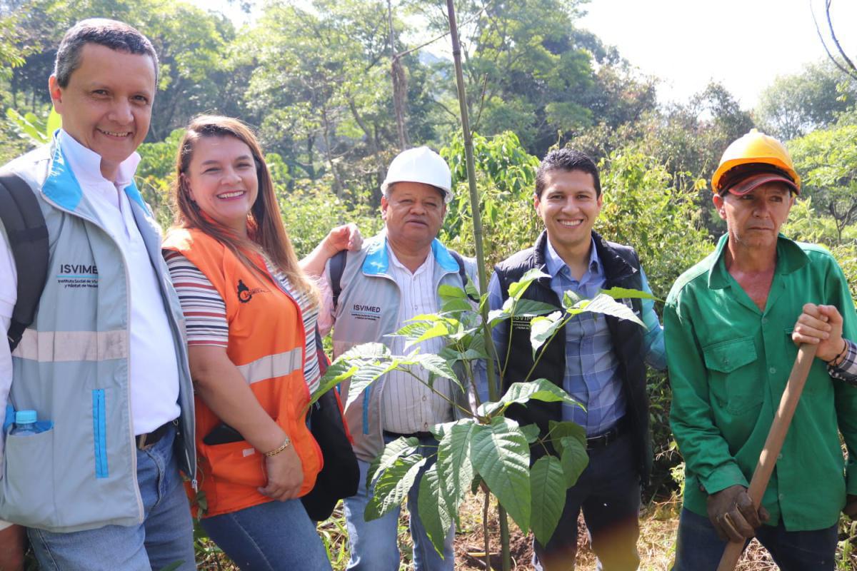 La Alcaldía de Medellín sembrará 547 árboles con el proyecto habitacional Ventto 1