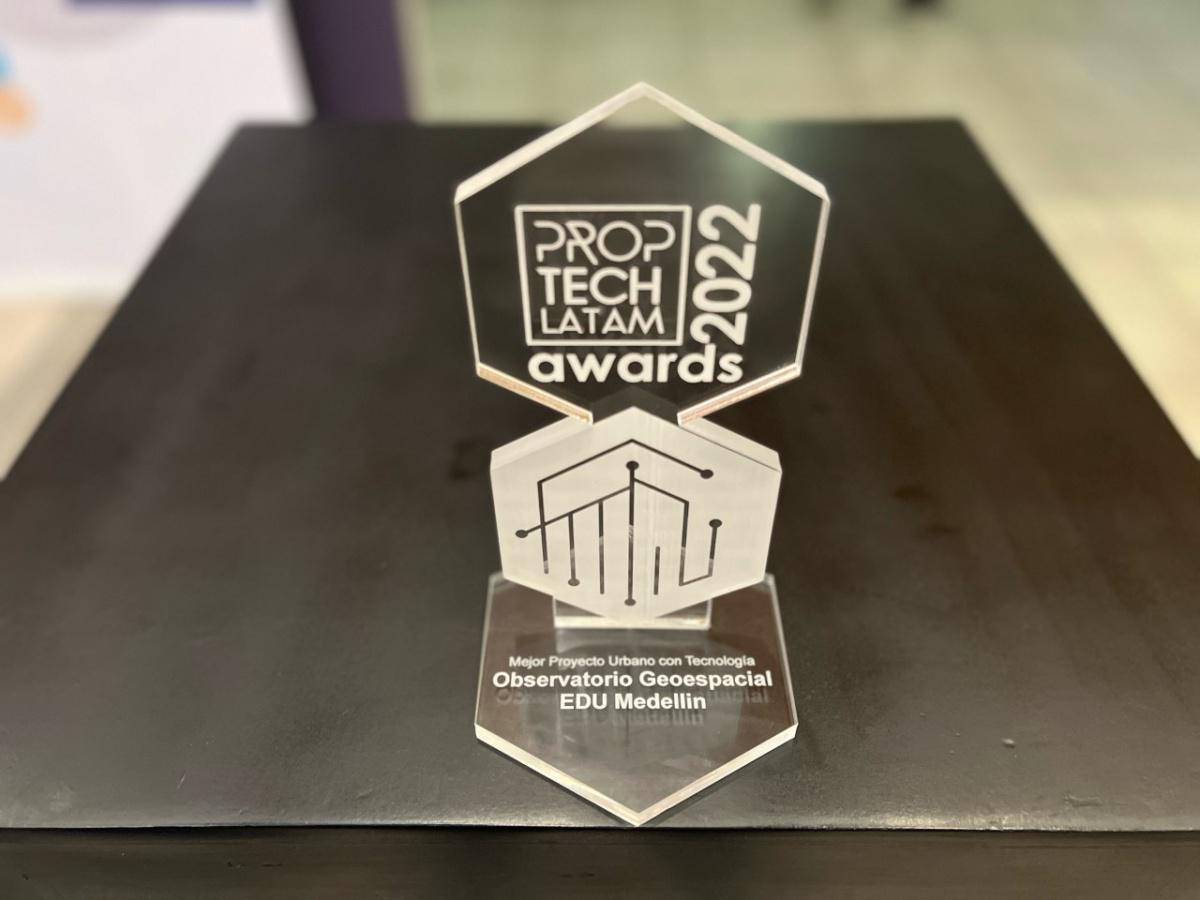 Medellín obtiene premio internacional Proptech por el uso de la tecnología para la gestión de proyectos inmobiliarios