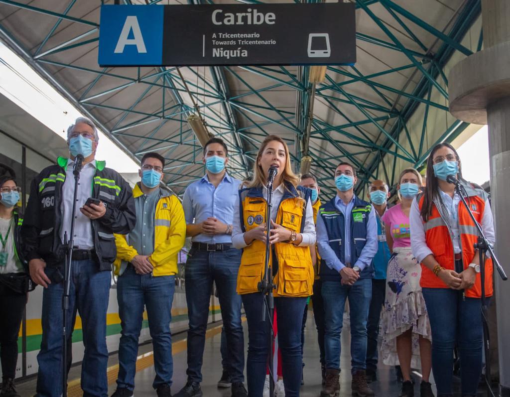 Recomendaciones a los usuarios del Metro por la suspensión en la operación entre las estaciones Caribe y Tricentenario
