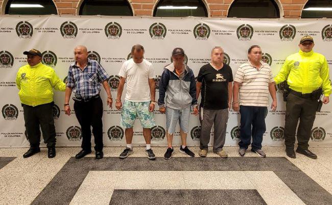 Nueve delincuentes dedicados al hurto fueron capturados con uso de tecnología e investigación judicial 