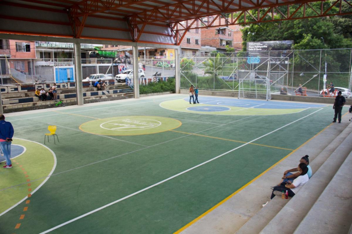 La Alcaldía de Bello y el Área Metropolitana le apostaron al mejoramiento de escenarios deportivos 