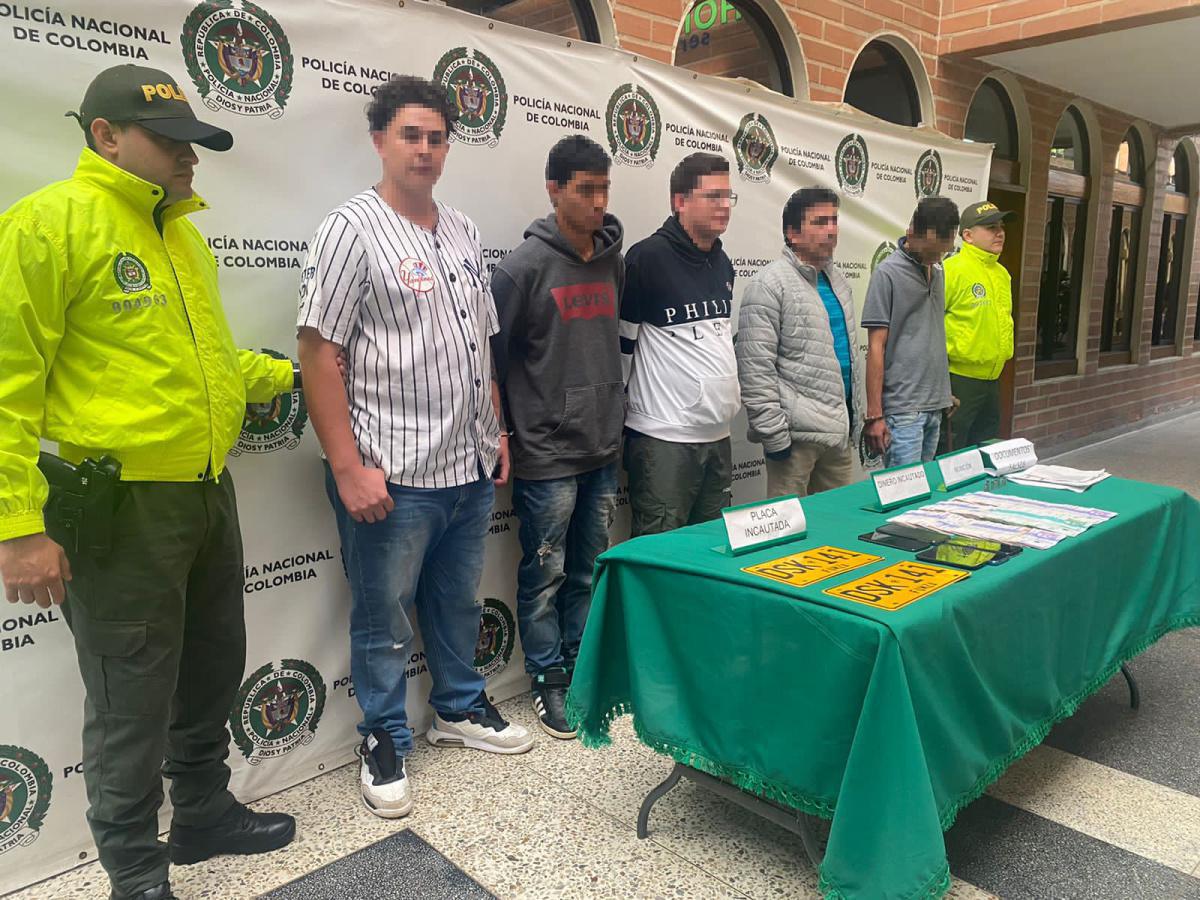 Con tecnología e inteligencia fueron desmanteladas dos bandas dedicadas al hurto de automotores en Medellín