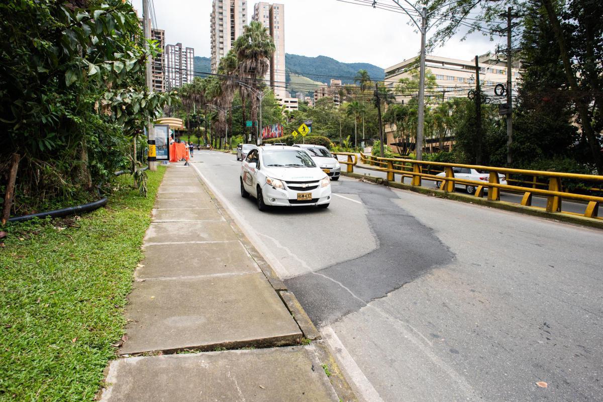 Con obras de mitigación se atiende la afectación sobre la avenida Las Palmas a la altura del hotel Intercontinental